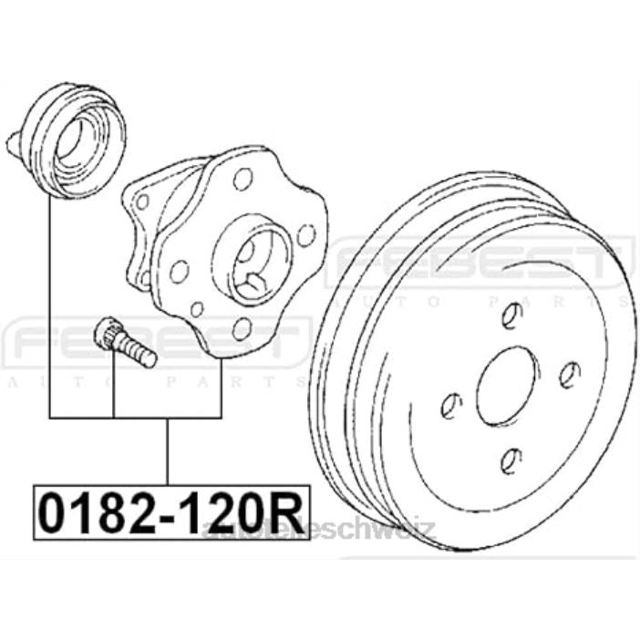 Autoteile Kaufen Schweiz - 4245012051 - Radnabe 86ZR18