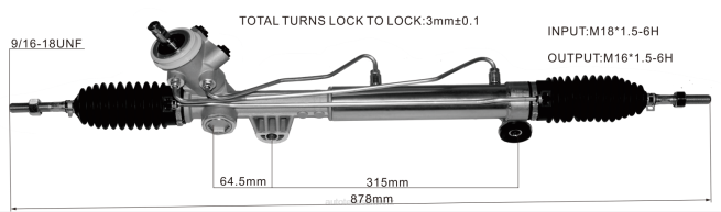 Autoteile Großhandel B273B - Servolenkungsgetriebe 7836993l5 8Z6P2712 BUICK