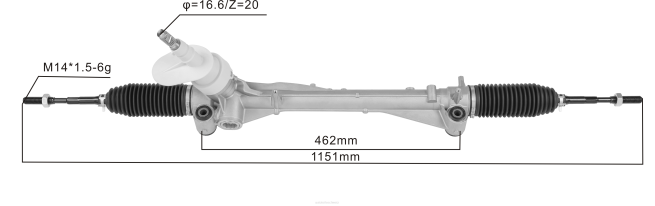 Autoteile Großhandel - Servolenkungsgetriebe 26284042 8Z6P2703 CHEVROLET