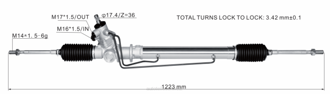 Autoteile Großhandel In Der Nähe - Servolenkungsgetriebe 44504-87601-000 8Z6P2811 DAIHATSU