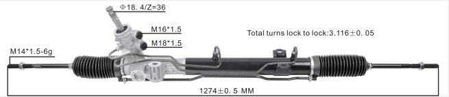 Motorrad Ersatzteile Schweiz - Servolenkungsgetriebe 68072216ac 8Z6P2788 DODGE/CHRYSLER