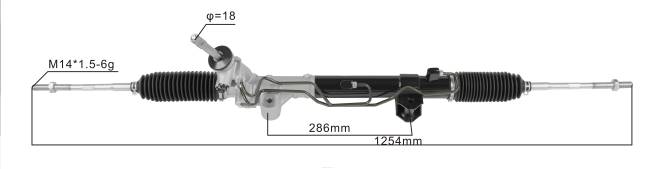 Motorrad Ersatzteile - Servolenkungsgetriebe 68140-628ae 223034 1020266 8Z6P2785 DODGE/CHRYSLER
