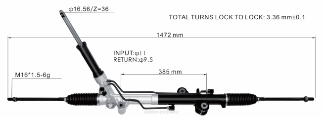 Autoteile Großhandel In Der Nähe - Servolenkungsgetriebe ck413200ae/aj 8Z6P2671 FORD