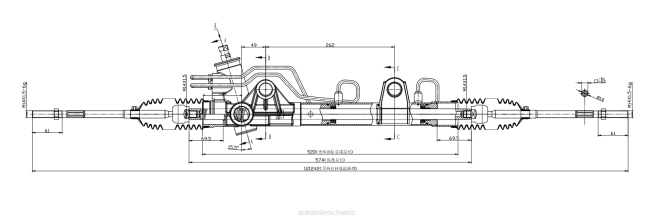 Autoteile Großhandel - Servolenkung 96fb-3200-ah 8Z6P2663 FORD