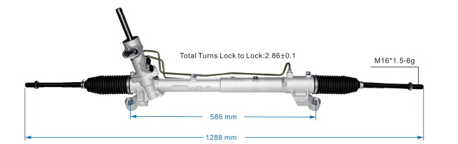 Autoteile Schweiz - Servolenkungsgetriebe 5m513200fa 8Z6P2680 FORD