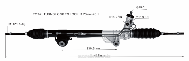 Motorrad Ersatzteile In Der Nähe - Servolenkungsgetriebe bl1z3504-a 8Z6P2667 FORD