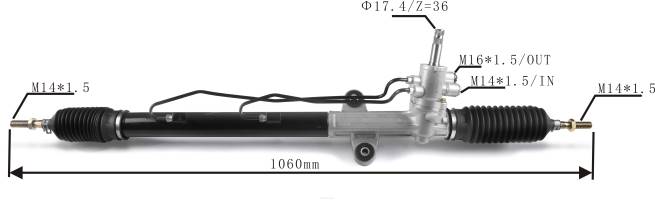 Autoteile Großhandel - Servolenkungsgetriebe 53601-s84-g04 53601-s84-a03 8Z6P2523 HONDA