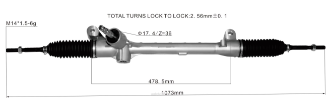 Autoteile Schweiz Shop - Servolenkungsgetriebe 53400-t5r-a01 8Z6P2849 HONDA