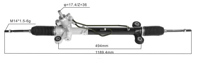 Autoteile Schweiz Shop - Servolenkungsstange 53601-stk-a02 53601-stk-a04 8Z6P2529 HONDA