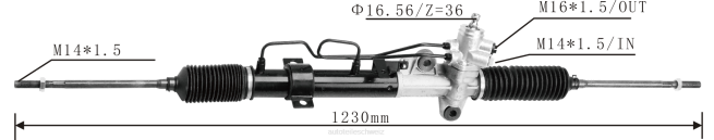 Autoteile Großhandel B275B - Servolenkungsgetriebe 57700-2d000 8Z6P2732 HYUNDAI/KIA