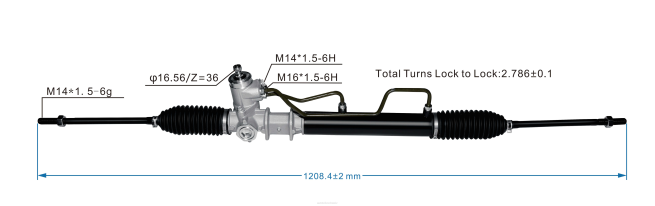 Autoteile Großhandel In Der Nähe - Servolenkungsgetriebe 57700-29100 8Z6P2731 HYUNDAI/KIA