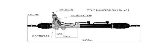 Autoteile Großhandel In Der Nähe - Servolenkungsgetriebe 57700-5k100 57700-3k230 57700-3k220 8Z6P2771 HYUNDAI/KIA