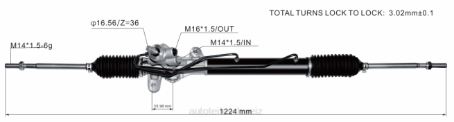 Motorrad Ersatzteile Gebraucht - Servolenkungsstange 57700-1c100 57700-1c080 8Z6P2766 HYUNDAI/KIA