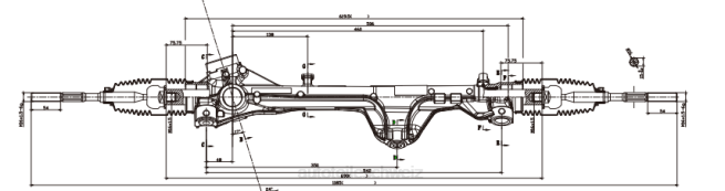Motorrad Ersatzteile Großhandel - Servolenkungsgetriebe 56500-p2000 8Z6P2724 HYUNDAI/KIA