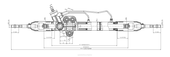 Autoteile Großhandel - Servolenkungsgetriebe 8-97239781-2 8Z6P2613 ISUZU
