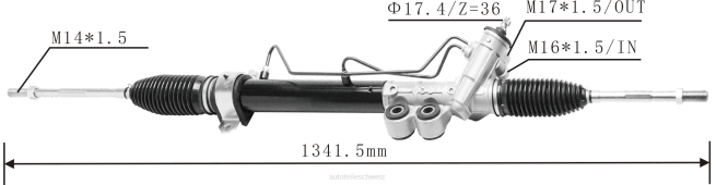Autoteile Schweiz Shop - Servolenkungsgetriebe 8-98231299-0 8Z6P2609 ISUZU