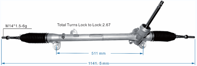 Autoteile Schweiz Shop - Servolenkungsgetriebe GW6T-32-110 8Z6P2629 MAZDA