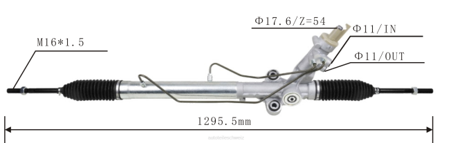 Autoteile Schweiz Shop - Servolenkungsstange 6394601000 6394601200 8Z6P2429 MERCEDES-BENZ/BMW