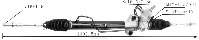 Autoteile Großhandel B256B - Servolenkungsstange mr333502 4410a409 8Z6P2542 MITSUBISHI