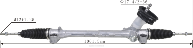 Autoteile Großhandel - Servolenkungsgetriebe 48001-1hj0a 8Z6P2593 NISSAN