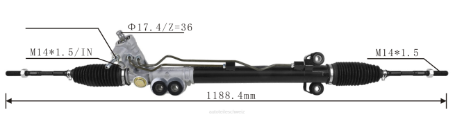 Autoteile Großhandel - Servolenkungsgetriebe 49001-cg101 8Z6P2573 NISSAN