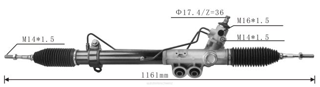 Motorrad Ersatzteile Gebraucht - Servolenkungsgetriebe 49001-4kd0a 49001-4kd1a 8Z6P2566 NISSAN