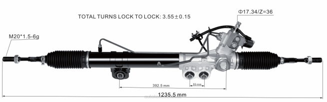 Motorrad Ersatzteile Gebraucht - Servolenkungsstange 49001-1lb3b 49001-1lb2a 49001-1lb2b 49001-1lb3a 8Z6P2576 NISSAN