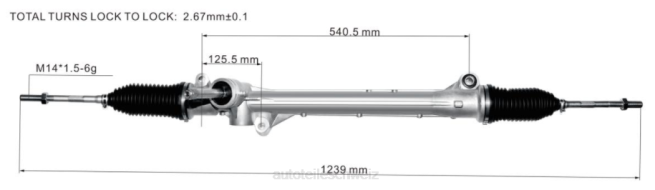 Motorrad Ersatzteile Großhandel - Servolenkungsgetriebe 10671656 8Z6P2834 ROEWE