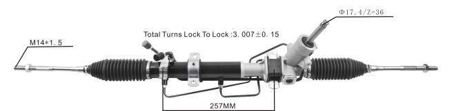 Motorrad Ersatzteile Großhandel - Servolenkungsgetriebe 34110sa080 34110sa130 8Z6P2814 SUBARU