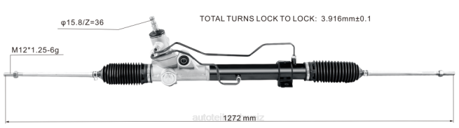 Motorrad Ersatzteile Schweiz - Servolenkungsgetriebe 48500-61j01-000 8Z6P2618 SUZUKI