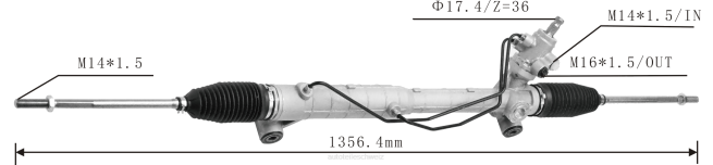 Motorrad Ersatzteile - Servolenkungsstange 48580-65j51 8Z6P2615 SUZUKI