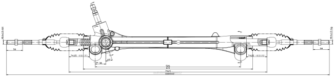 Autoteile Großhandel B247B - Servolenkungsstange 44250-52010 44250-52340 44250-52200 8Z6P2452 TOYOTA