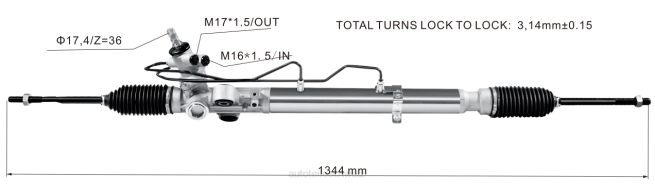 Autoteile Großhandel - Servolenkungsgetriebe 44200-26491 8Z6P2483 TOYOTA