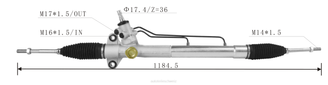 Autoteile Schweiz Shop - Servolenkungsgetriebe 44200-bz070-000 8Z6P2499 TOYOTA