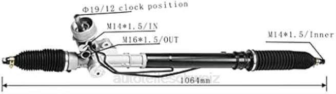 Motorrad Ersatzteile Gebraucht - Servolenkungsgetriebe 4b1422066a 8Z6P1476 VOLKSWAGEN