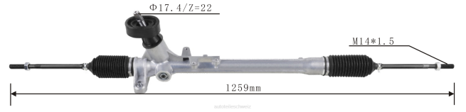 Motorrad Ersatzteile - Servolenkungsgetriebe 180423057a 8Z6P2425 VOLKSWAGEN
